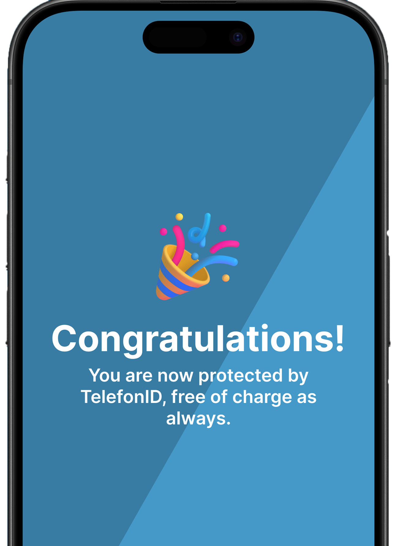 App on iPhone